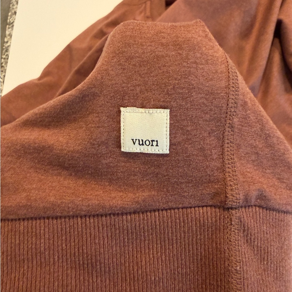 Vuori Women's Crew Neck Sweater - Dusty Rose - Picture 7 of 9